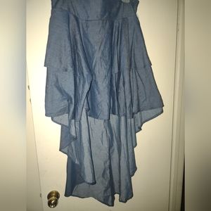 Hi-low 3 tier Skirt